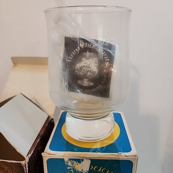 Vtg 1970s Flam Buoyant Floating Flame Spring Forest Fantasy Candle Decor - Picture 5 of 8